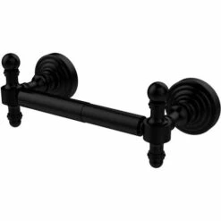 Allied Brass Retro-Wave Collection 2 Post Tissue Holder -Allied Brass Shop ai rw24 bkm s3