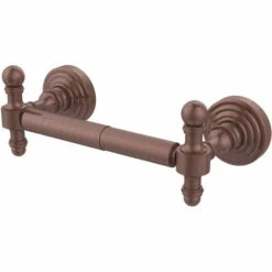 Allied Brass Retro-Wave Collection 2 Post Tissue Holder -Allied Brass Shop ai rw24 ca s3