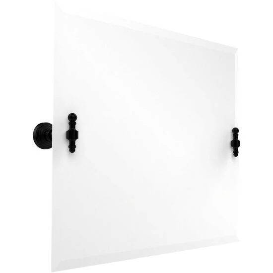 Retro Wave Collection Frameless Rectangular Tilt Mirror With Beveled Edge By Allied Brass 7 Retro Wave Collection Frameless Rectangular Tilt Mirror With Beveled Edge By Allied Brass - Image 7