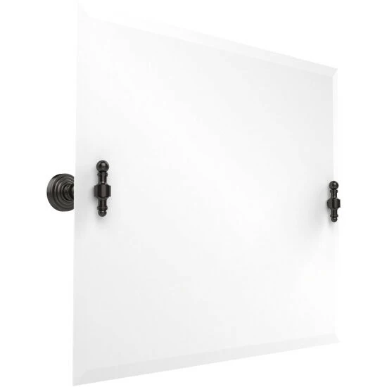 Retro Wave Collection Frameless Rectangular Tilt Mirror With Beveled Edge By Allied Brass 11 Retro Wave Collection Frameless Rectangular Tilt Mirror With Beveled Edge By Allied Brass - Image 11