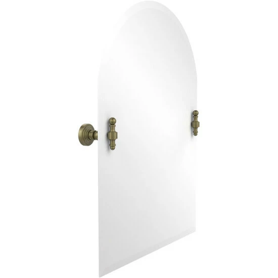 Retro Wave Collection Frameless Arched Top Tilt Mirror With Beveled Edge By Allied Brass 14 Retro Wave Collection Frameless Arched Top Tilt Mirror With Beveled Edge By Allied Brass - Image 14
