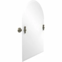 Retro Wave Collection Frameless Arched Top Tilt Mirror With Beveled Edge By Allied Brass 21 Retro Wave Collection Frameless Arched Top Tilt Mirror With Beveled Edge By Allied Brass -Allied Brass Shop ai rw94 pew s3