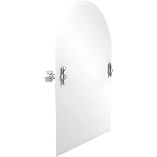 Retro Wave Collection Frameless Arched Top Tilt Mirror With Beveled Edge By Allied Brass 11 Retro Wave Collection Frameless Arched Top Tilt Mirror With Beveled Edge By Allied Brass - Image 11