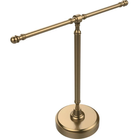 Allied Brass Retro-Wave Collection Guest Towel Holder With Two Arms 2 Allied Brass Retro-Wave Collection Guest Towel Holder With Two Arms - Image 2