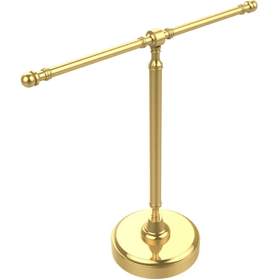 Allied Brass Retro-Wave Collection Guest Towel Holder With Two Arms 6 Allied Brass Retro-Wave Collection Guest Towel Holder With Two Arms - Image 6