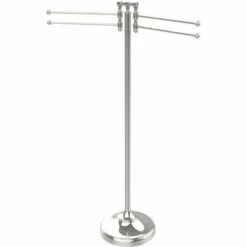 Allied Brass Retro-Wave Collection Floor Towel Stand -Allied Brass Shop ai rwm8 pc s3
