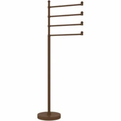 Southbeach Collection Free Standing 4 Pivoting Swing Arm Towel Stand By Allied Brass