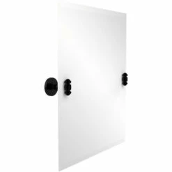 Southbeach Collection Frameless Rectangular Tilt Mirror With Beveled Edge By Allied Brass -Allied Brass Shop ai sb92 bkm s3