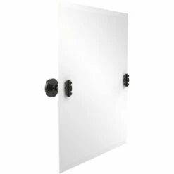 Southbeach Collection Frameless Rectangular Tilt Mirror With Beveled Edge By Allied Brass -Allied Brass Shop ai sb92 orb s3