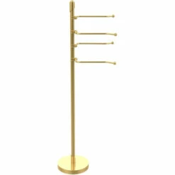 Allied Brass Soho Collection 4-Swing Arm Towel Stand -Allied Brass Shop ai sh84 pb s3