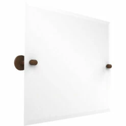 Frameless Rectangular Tilt Mirror With Beveled Edge By Allied Brass -Allied Brass Shop ai ta93 abz s3