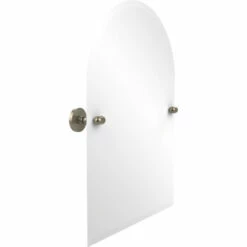 Frameless Arched Top Tilt Mirror With Beveled Edge By Allied Brass 21 Frameless Arched Top Tilt Mirror With Beveled Edge By Allied Brass -Allied Brass Shop ai ta94 pew s3