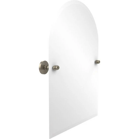 Frameless Arched Top Tilt Mirror With Beveled Edge By Allied Brass 8 Frameless Arched Top Tilt Mirror With Beveled Edge By Allied Brass - Image 8