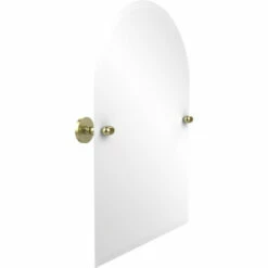 Frameless Arched Top Tilt Mirror With Beveled Edge By Allied Brass 23 Frameless Arched Top Tilt Mirror With Beveled Edge By Allied Brass -Allied Brass Shop ai ta94 sbr s3
