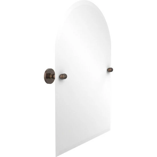 Frameless Arched Top Tilt Mirror With Beveled Edge By Allied Brass 13 Frameless Arched Top Tilt Mirror With Beveled Edge By Allied Brass - Image 13