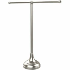 Vanity Top 2 Arm Guest Towel Holder By Allied Brass -Allied Brass Shop ai tb10 sn s3