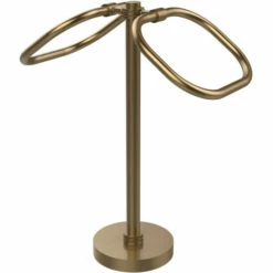 Allied Brass Vanity Top Collection Two Ring Oval Guest Towel Holder -Allied Brass Shop ai tb20d bbr s3