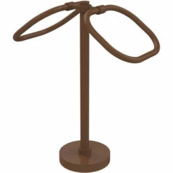 Allied Brass Vanity Top Collection Two Ring Oval Guest Towel Holder -Allied Brass Shop ai tb20g abz s3