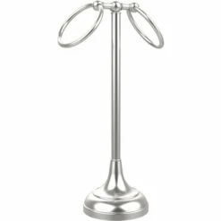 Allied Brass Vanity Top Collection Two Ring Guest Towel Holder -Allied Brass Shop ai tr12 sch s3