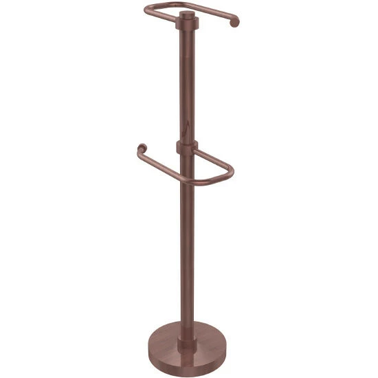 26'' Tall Free Standing Two Roll Toilet Tissue Stand By Allied Brass 16 26'' Tall Free Standing Two Roll Toilet Tissue Stand By Allied Brass - Image 16