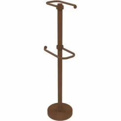 26'' Tall Free Standing Two Roll Toilet Tissue Stand By Allied Brass 25 26'' Tall Free Standing Two Roll Toilet Tissue Stand By Allied Brass -Allied Brass Shop ai ts26g abz s3