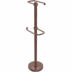 26'' Tall Free Standing Two Roll Toilet Tissue Stand By Allied Brass 37 26'' Tall Free Standing Two Roll Toilet Tissue Stand By Allied Brass -Allied Brass Shop ai ts26g ca s3