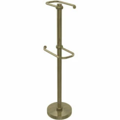 26'' Tall Free Standing Two Roll Toilet Tissue Stand By Allied Brass 22 26'' Tall Free Standing Two Roll Toilet Tissue Stand By Allied Brass -Allied Brass Shop ai ts26t abr s3