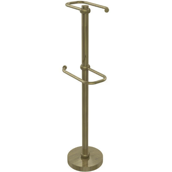 26'' Tall Free Standing Two Roll Toilet Tissue Stand By Allied Brass 3 26'' Tall Free Standing Two Roll Toilet Tissue Stand By Allied Brass - Image 3