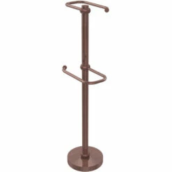 26'' Tall Free Standing Two Roll Toilet Tissue Stand By Allied Brass 38 26'' Tall Free Standing Two Roll Toilet Tissue Stand By Allied Brass -Allied Brass Shop ai ts26t ca s3