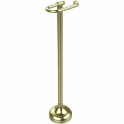 Allied Brass Free Standing Toilet Tissue 26'' High Free Standing Toilet Tissue Holder -Allied Brass Shop ai ts28 sbr s3