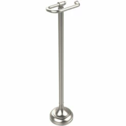 Allied Brass Free Standing Toilet Tissue 26'' High Free Standing Toilet Tissue Holder -Allied Brass Shop ai ts28 sn s3