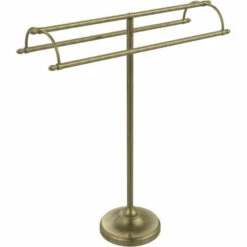 Free Standing Double Arm Towel Holder With Pedestal Base By Allied Brass 29 Free Standing Double Arm Towel Holder With Pedestal Base By Allied Brass -Allied Brass Shop ai ts30 abr s3