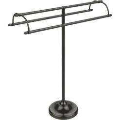 Free Standing Double Arm Towel Holder With Pedestal Base By Allied Brass 19 Free Standing Double Arm Towel Holder With Pedestal Base By Allied Brass -Allied Brass Shop ai ts30 orb s3