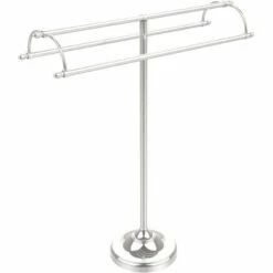 Free Standing Double Arm Towel Holder With Pedestal Base By Allied Brass 21 Free Standing Double Arm Towel Holder With Pedestal Base By Allied Brass -Allied Brass Shop ai ts30 pc s3