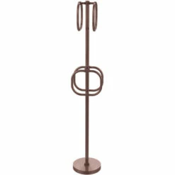 Towel Stand With 4 Integrated Towel Rings By Allied Brass -Allied Brass Shop ai ts40d ca s3