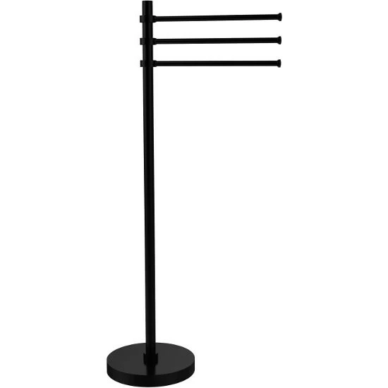 Towel Stand With 3 Pivoting 12 Inch Arms By Allied Brass 12 Towel Stand With 3 Pivoting 12 Inch Arms By Allied Brass - Image 12
