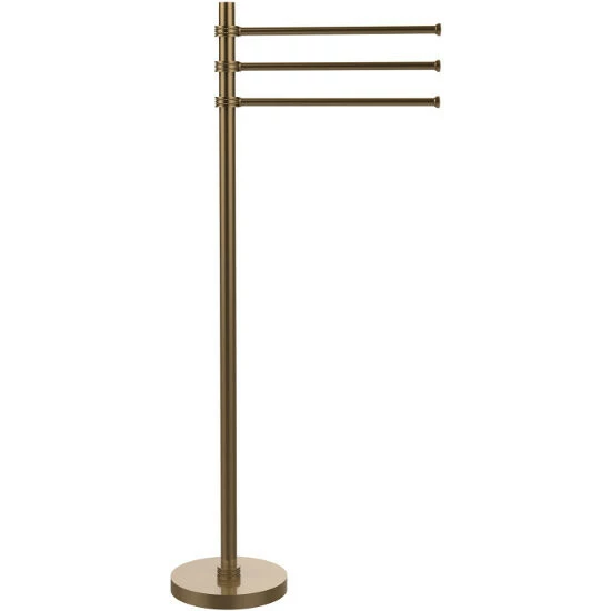 Towel Stand With 3 Pivoting 12 Inch Arms By Allied Brass 9 Towel Stand With 3 Pivoting 12 Inch Arms By Allied Brass - Image 9