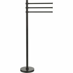 Towel Stand With 3 Pivoting 12 Inch Arms By Allied Brass 39 Towel Stand With 3 Pivoting 12 Inch Arms By Allied Brass -Allied Brass Shop ai ts45d orb s3