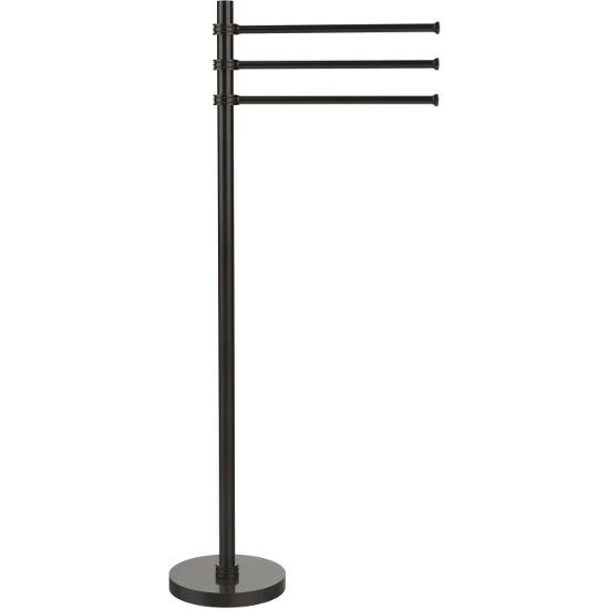 Towel Stand With 3 Pivoting 12 Inch Arms By Allied Brass 20 Towel Stand With 3 Pivoting 12 Inch Arms By Allied Brass - Image 20
