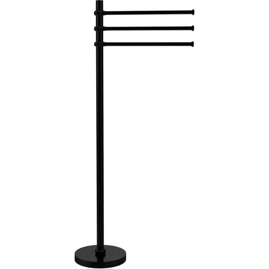 Towel Stand With 3 Pivoting 12 Inch Arms By Allied Brass 15 Towel Stand With 3 Pivoting 12 Inch Arms By Allied Brass - Image 15