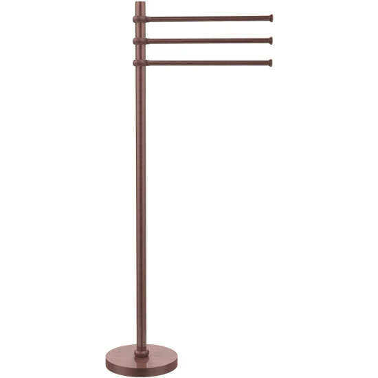 Towel Stand With 3 Pivoting 12 Inch Arms By Allied Brass 19 Towel Stand With 3 Pivoting 12 Inch Arms By Allied Brass - Image 19