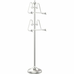 Floor Standing 49 Inch Towel Stand By Allied Brass 24 Floor Standing 49 Inch Towel Stand By Allied Brass -Allied Brass Shop ai ts6 sch s3
