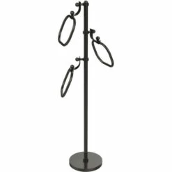Towel Stand With 9 Inch Oval Towel Rings By Allied Brass -Allied Brass Shop ai ts83d orb s3