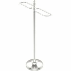 Traditional Free Standing Floor Bath Towel Valet By Allied Brass -Allied Brass Shop ai ts9 sch s3