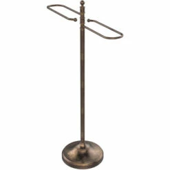 Traditional Free Standing Floor Bath Towel Valet By Allied Brass -Allied Brass Shop ai ts9 vb s3