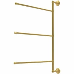 Waverly Place Collection 3 Swing Arm Vertical 28 Inch Towel Bar By Allied Brass -Allied Brass Shop ai wp2731628 pb s3