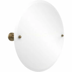 Allied Brass Round Tilt Mirror- Waverly Place -Allied Brass Shop ai wp90 bbr s3