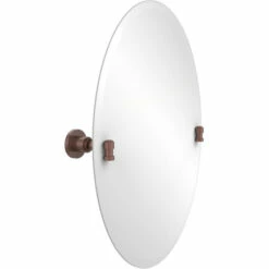 Washington Square Frameless Round Tilt Mirror With Beveled Edge By Allied Brass -Allied Brass Shop ai ws91 ca s3