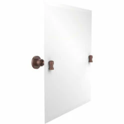 Washington Square Frameless Rectangular Tilt Mirror With Beveled Edge By Allied Brass -Allied Brass Shop ai ws92 ca s3