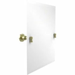 Washington Square Frameless Rectangular Tilt Mirror With Beveled Edge By Allied Brass -Allied Brass Shop ai ws92 sbr s3